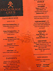 Anchorage menu