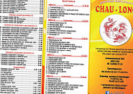 Chau-long menu