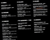 Le Dome menu