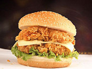 Iramas Zinger Burger food