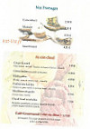 Pierre Bonaventure menu