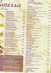 Pizza Da Vanessa menu