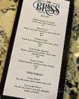 The Brass menu