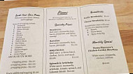 Tawas Bay Pizza Company menu