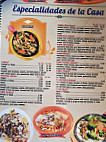 Los Arcos menu