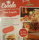 Escale Pizza menu