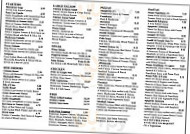 Ginali's menu