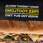 Subway Restaurant food