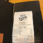 The Pizza Factory menu