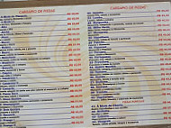 Pizzaria L &l menu