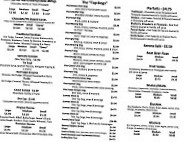 The Top Dog Dairy menu