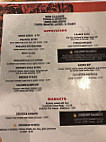 Mio Saloon menu