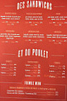 Issy fast burger menu