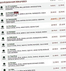 Le Kiosque A Pizzas menu