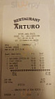 Arturo menu