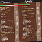 Gusto menu