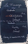 Le Provencal menu