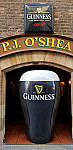 Biergarten O’sheas Irish Pub outside