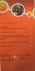 Le Saint Maurice menu