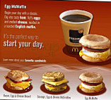 Mcdonald's menu