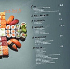 All in Sushi menu