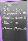 Les Glacis menu