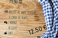 L'aviateur menu