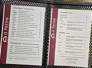 Il Forno Pizzeria menu