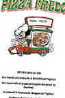 Pizza Fredo menu