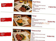 Secrets de Table menu