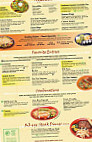 Cafe Zona Rosa menu