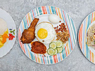 Aunty Bala Nasi Lemak Stall inside