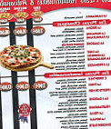 Delice Pizza menu