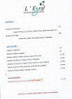 L'eyra menu