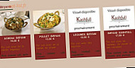 Kashfull Restaurant Indien Traditionnel menu