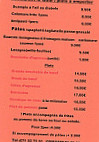 Le Quai menu