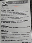 La Pasta Di Flo menu