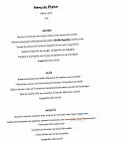 Relais des Saveurs menu