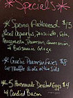 Flood Zone Marketplace Brewery menu