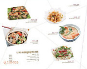 Panasia menu