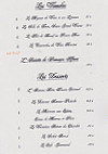 Le Trianon menu