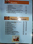 Bar Restaurante Benitez menu