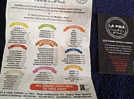 La Pika menu