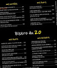 Bistro Du 20 menu