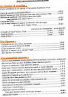 Château Des Loges menu