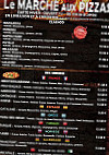 Le Marché Aux Pizzas menu