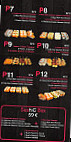 Sushic menu