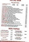 La Feria menu