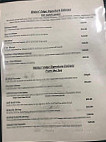 Water's Edge Cafe menu