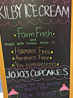 Jojo's Cupcakes Cream menu